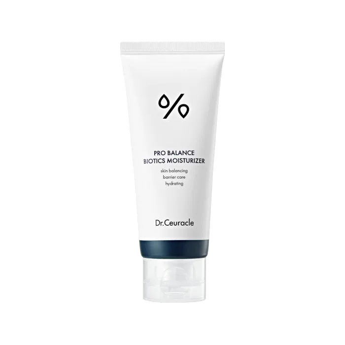 Dr. Ceuracle Pro Balance Biotics Moisturizer in a pale tube