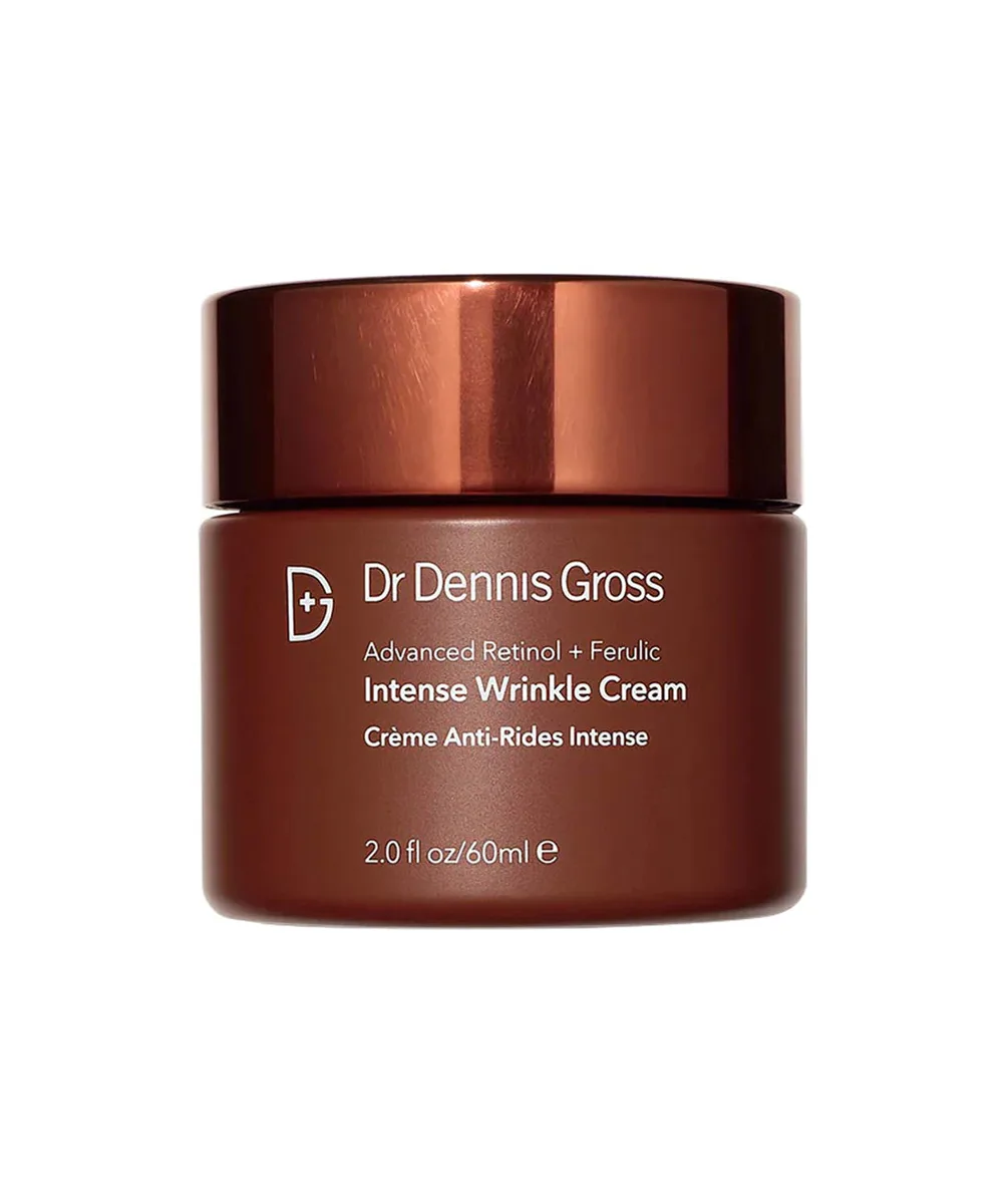 Dr. Dennis Gross Advanced Retinol + Ferulic Intense Wrinkle Cream 1 oz frosted glass jar