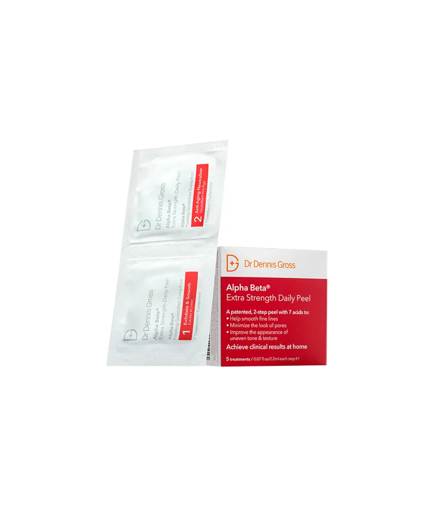 Dr. Dennis Gross Alpha Beta Extra Strength Daily Peel two-step pad system jar