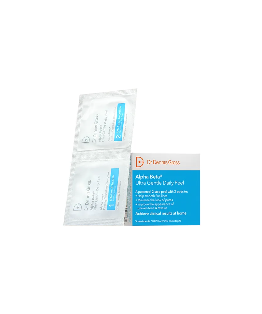 Dr. Dennis Gross Alpha Beta Ultra Gentle Daily Peel two-step pad jar