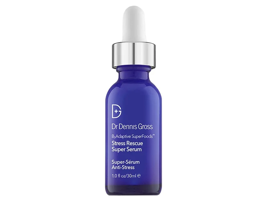 Dr. Dennis Gross B3Adaptive Stress Rescue Super Serum 1 oz amber dropper bottle