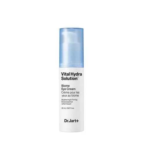 Dr. Jart+ Vital Hydra Solution Biome Eye Cream teal tube with white text