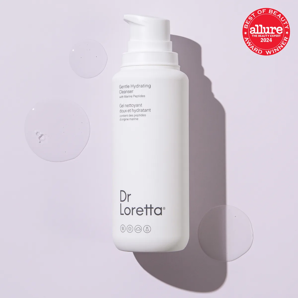 Dr. Loretta Gentle Hydrating Cleanser 200 ml clear squeeze tube