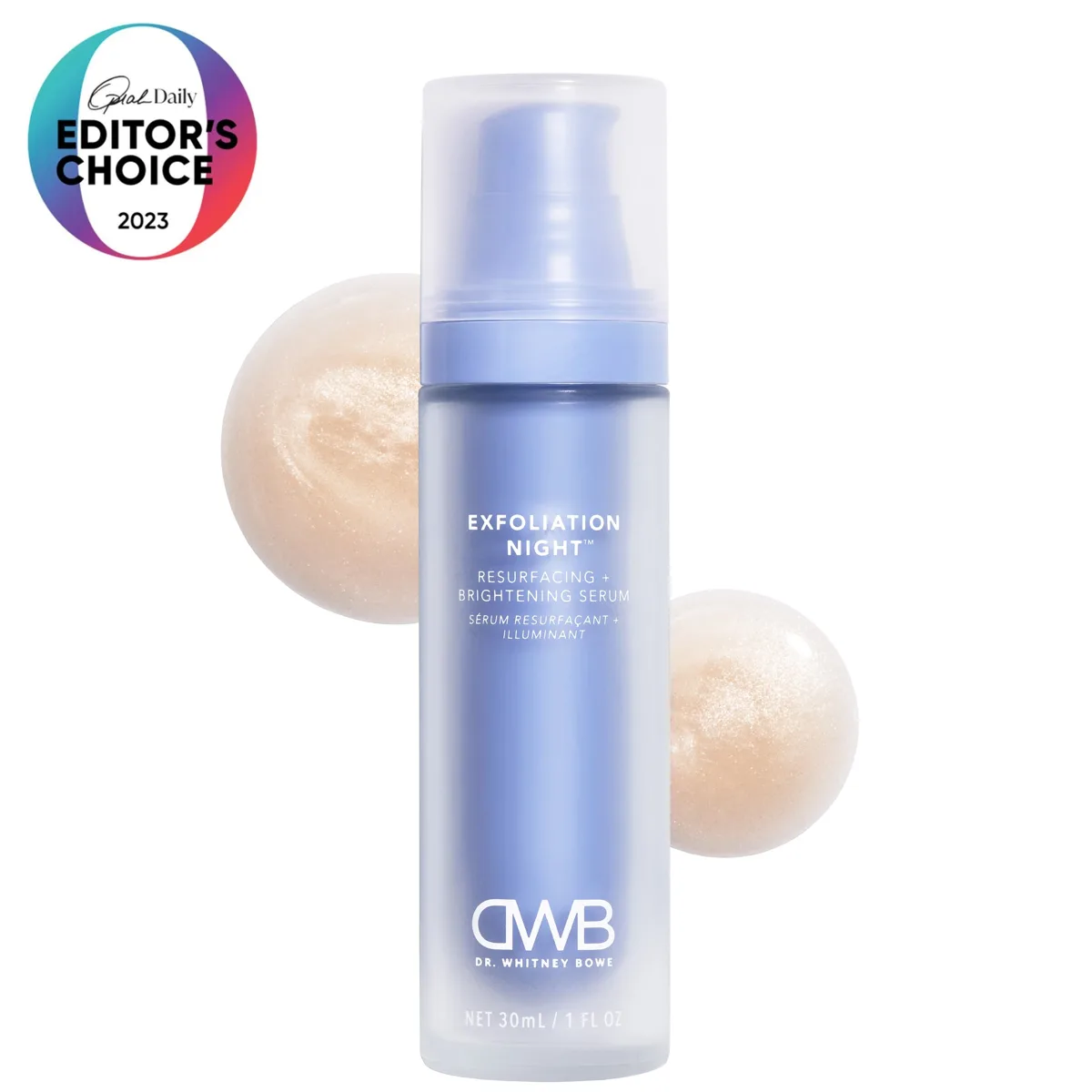 Dr. Whitney Bowe Beauty Acid Peel Probiotic Brightening Gel Peel 1 oz airless tube