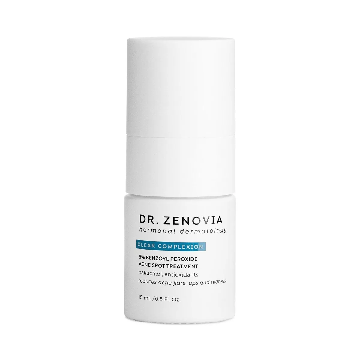 Dr Zenovia 5 percent Benzoyl Peroxide Acne Spot Treatment 1 oz tube