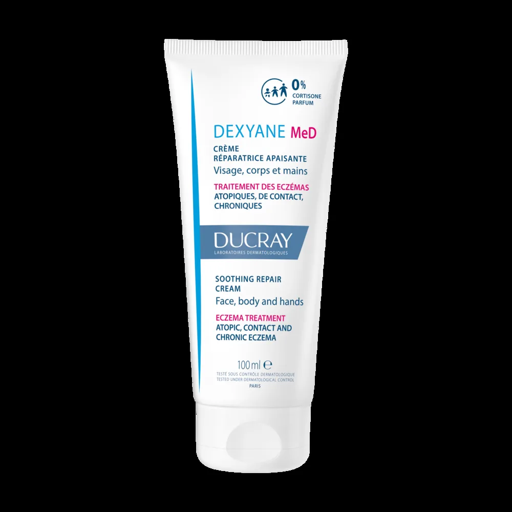 Ducray Dexyane MeD Soothing Repair Cream 100 ml white tube