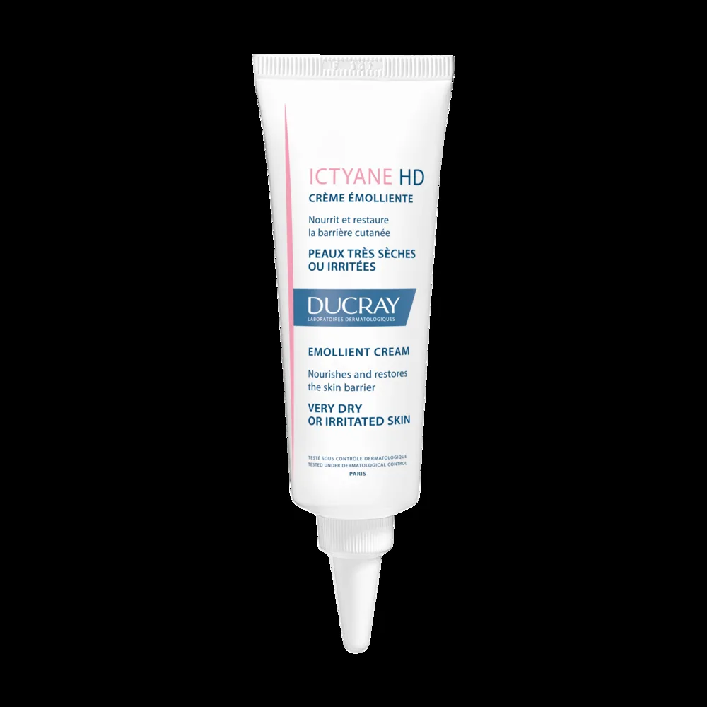 Ducray Ictyane HD Emollient Cream 200 ml white tube