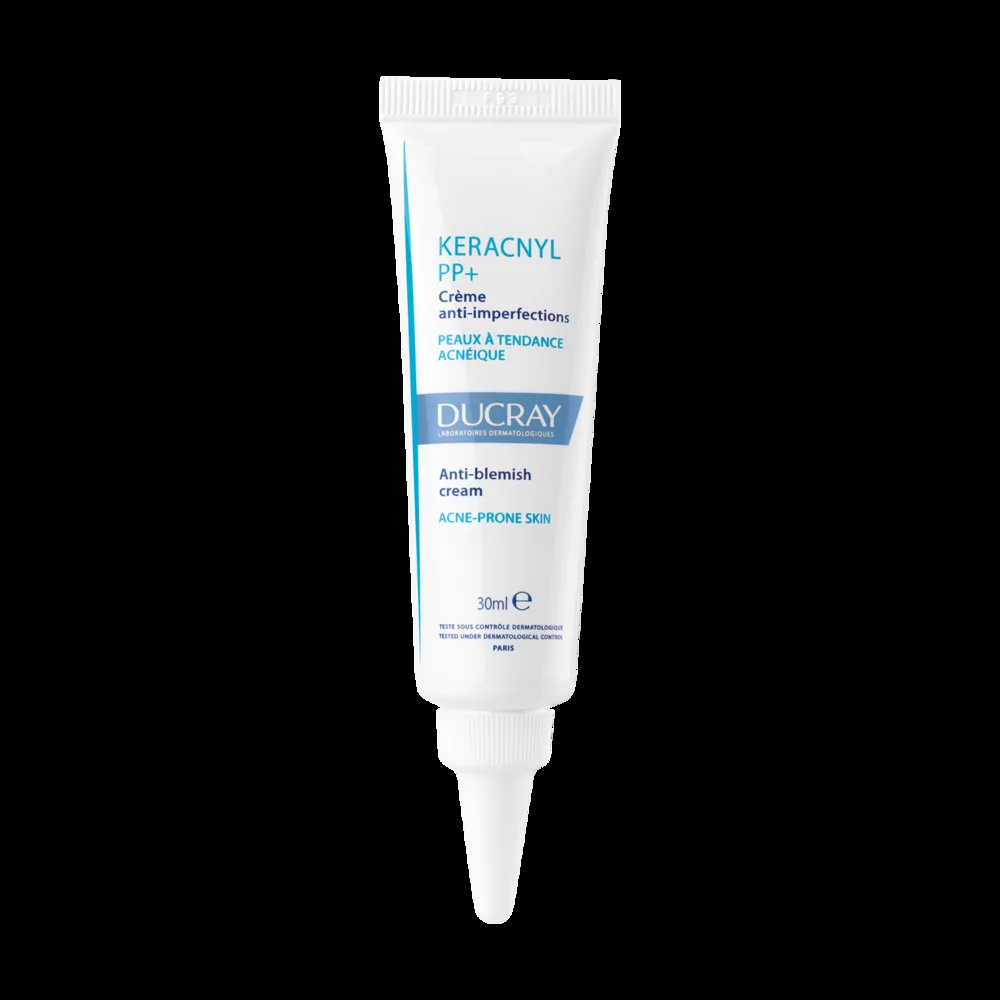 Ducray Keracnyl PP+ Anti-Blemish Cream 30 ml white tube
