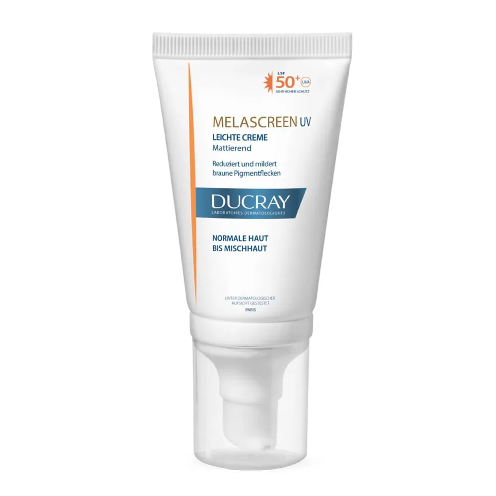 Ducray Melascreen UV Light Cream SPF 50+ 40 ml white tube