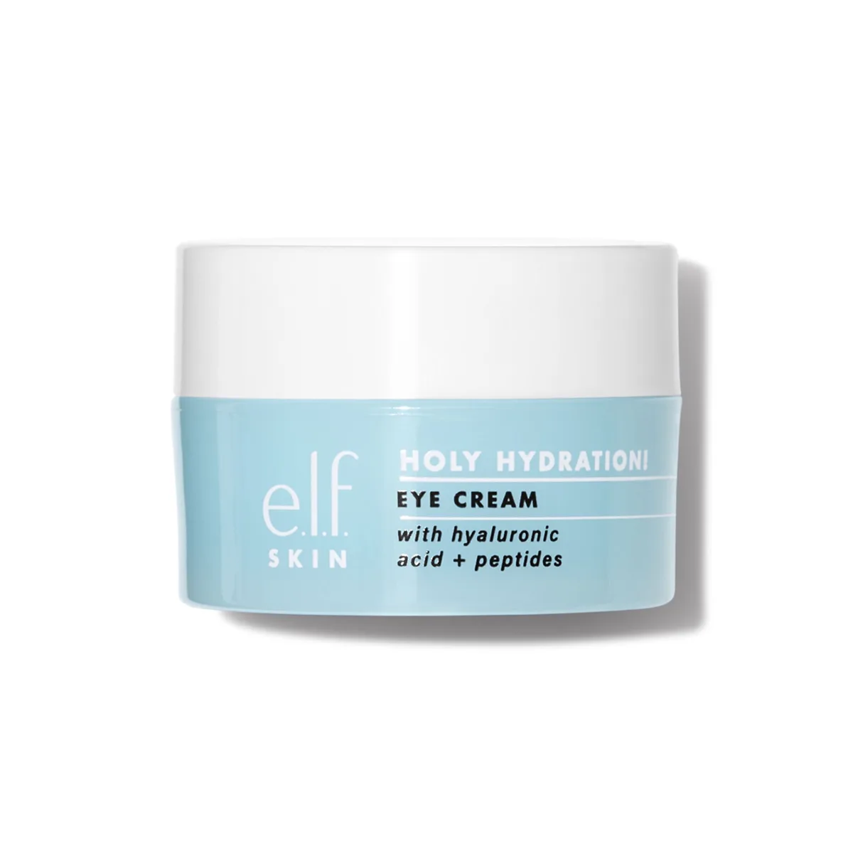e.l.f. Skin Holy Hydration! Eye Cream white and blue jar