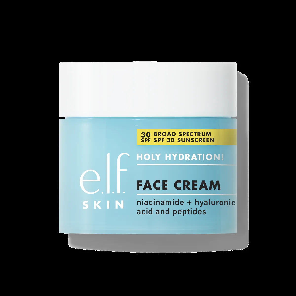 e.l.f. Skin Holy Hydration! Face Cream SPF 30 jar
