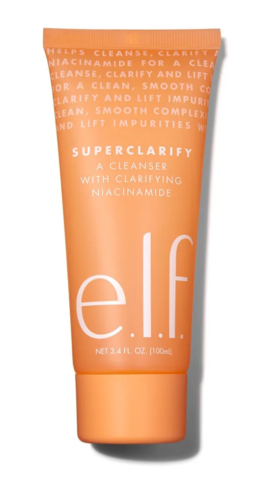 e.l.f. Skin SuperClarify Cleanser gel cleanser in a squeeze tube
