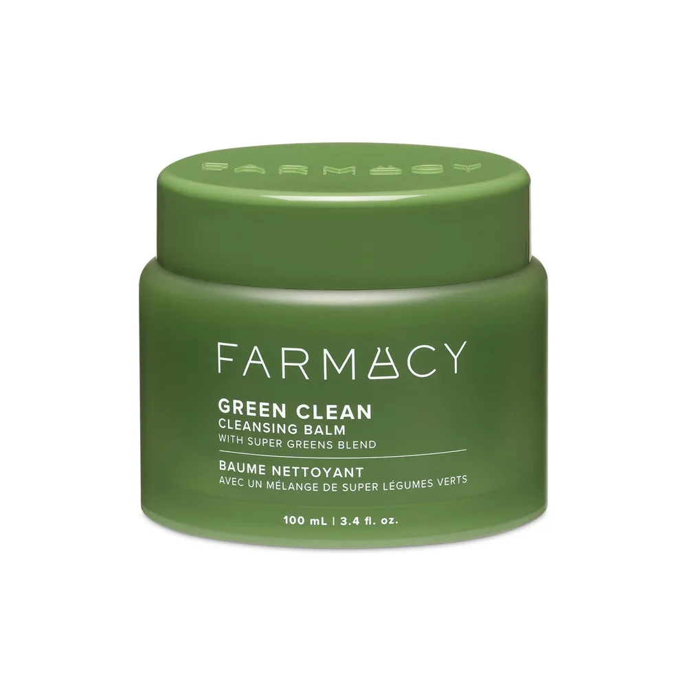 Farmacy Green Clean Makeup Meltaway Cleansing Balm in a recyclable jar