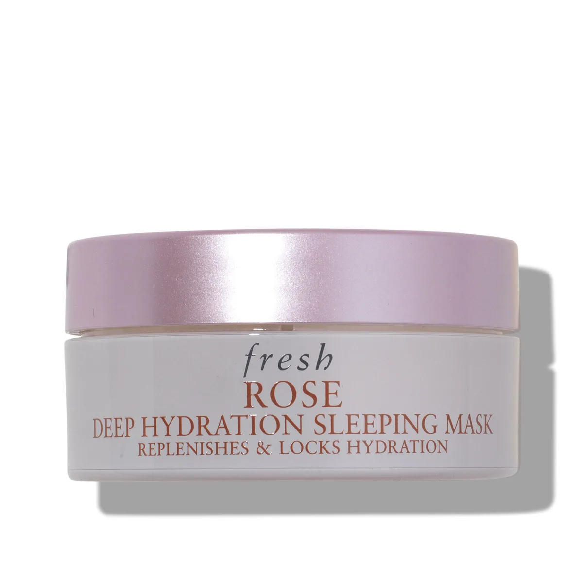 Fresh Rose Deep Hydration Sleeping Mask dual-compartment glass jar with rose-gold lid