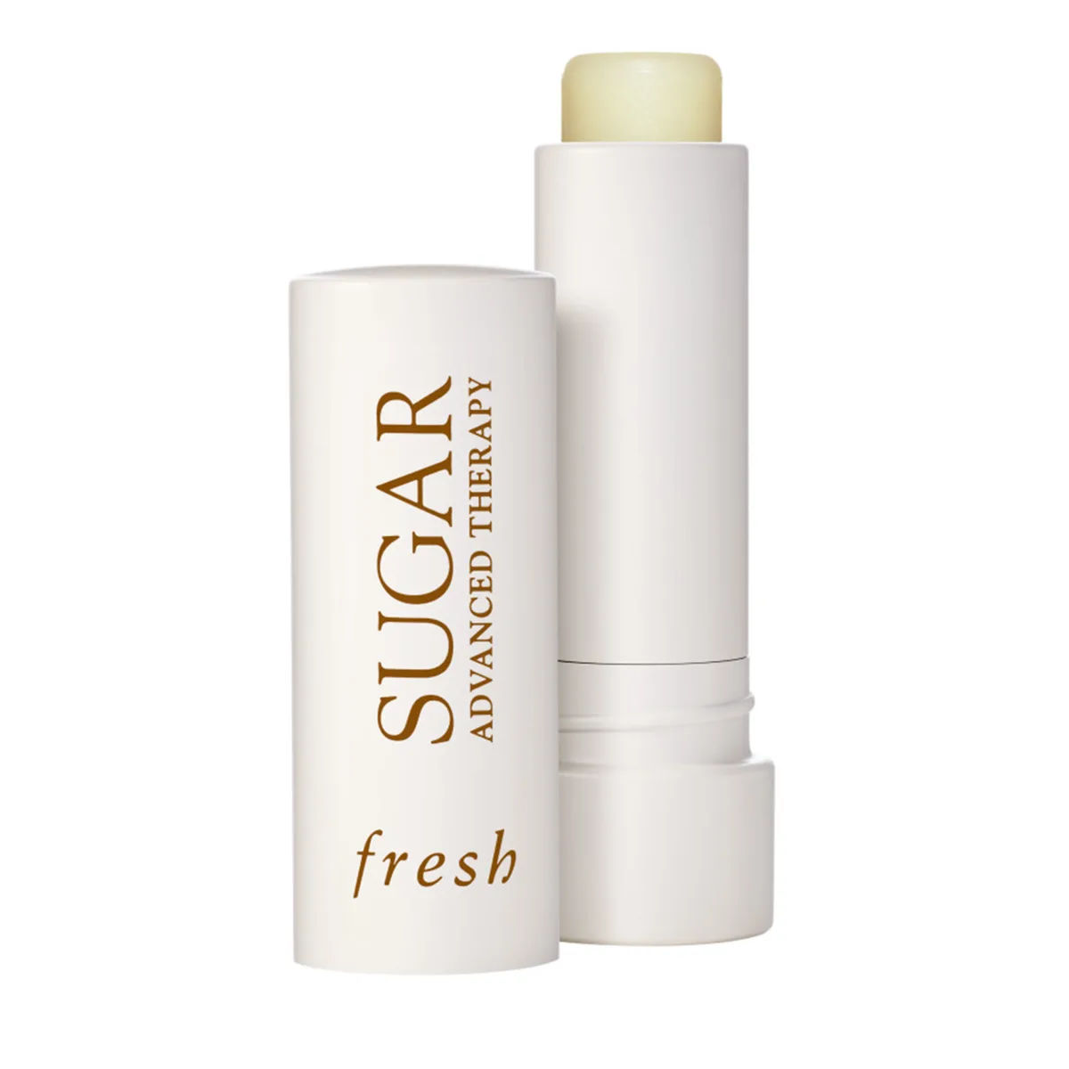 Fresh Sugar Advanced Therapy Lip Treatment twist-up balm in matte black casing
