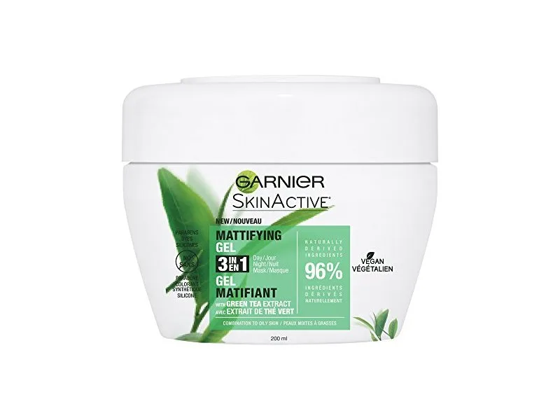 Garnier SkinActive 3-in-1 Face Moisturizer with Green Tea SPF 15 tube