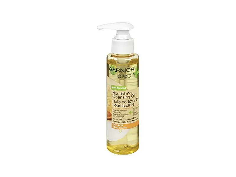 Garnier SkinActive Clean+ Nourishing Cleansing Oil bottle