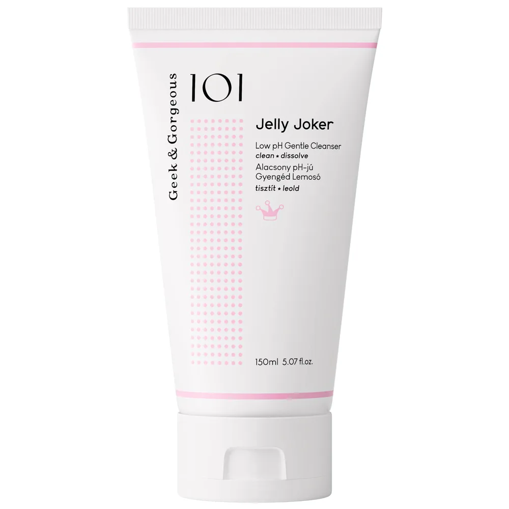 Geek & Gorgeous Jelly Joker Cleansing Balm in plastic jar