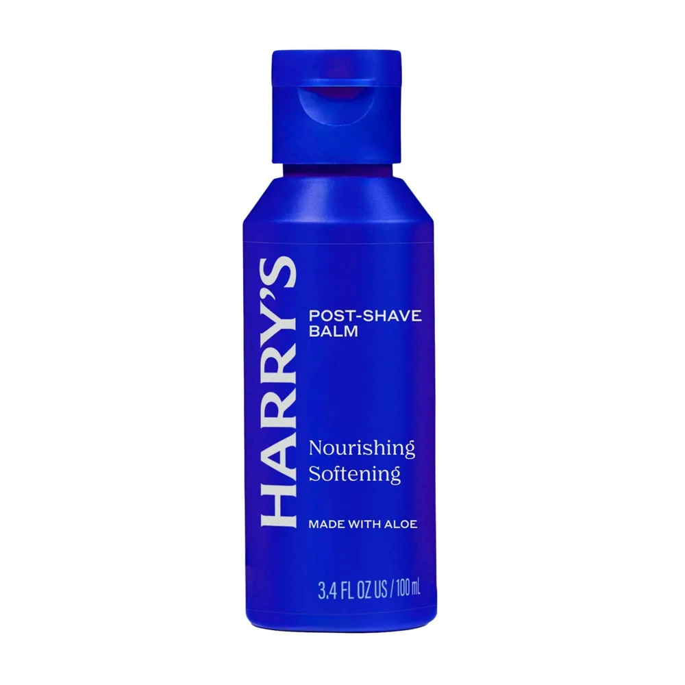 Harry's Post Shave Balm tube with soothing aloe and botanical aftershave moisturizer for men
