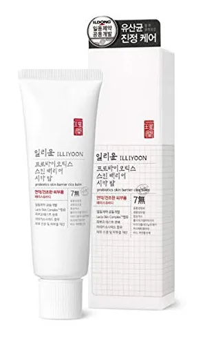 Illiyoon Probiotics Skin Barrier Cica Balm 50ml tub on white background