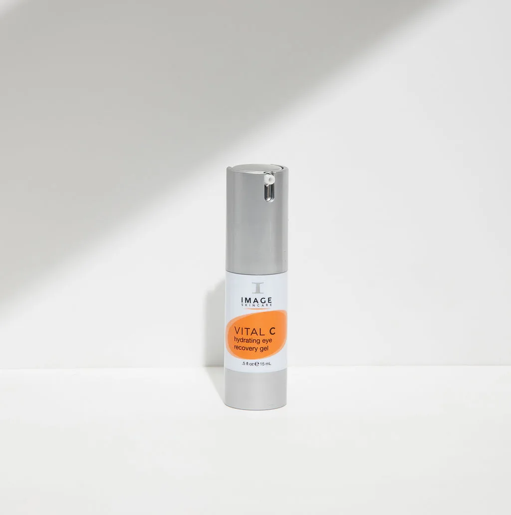Image Skincare Vital C Hydrating Eye Recovery Gel tube with teal packaging