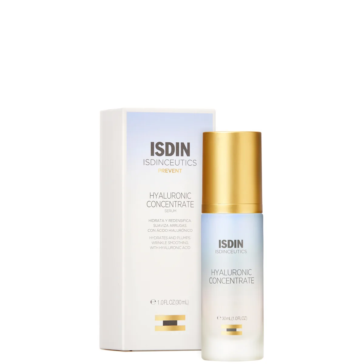 ISDIN Isdinceutics Hyaluronic Concentrate serum bottle with pump