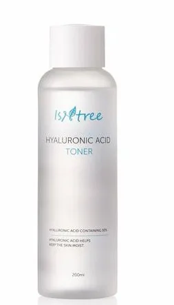 Isntree Hyaluronic Acid Toner 200ml bottle on white background