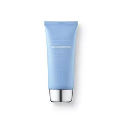 Klairs Mid-Day Blue UV Shield SPF 50+ mineral sunscreen in a white and blue squeeze tube