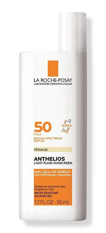 La Roche-Posay Anthelios Ultra-Light Fluid Face Sunscreen SPF 40 tube