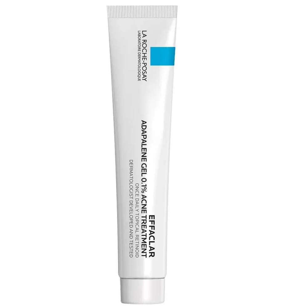 La Roche-Posay Effaclar Adapalene Gel 0.1% white tube