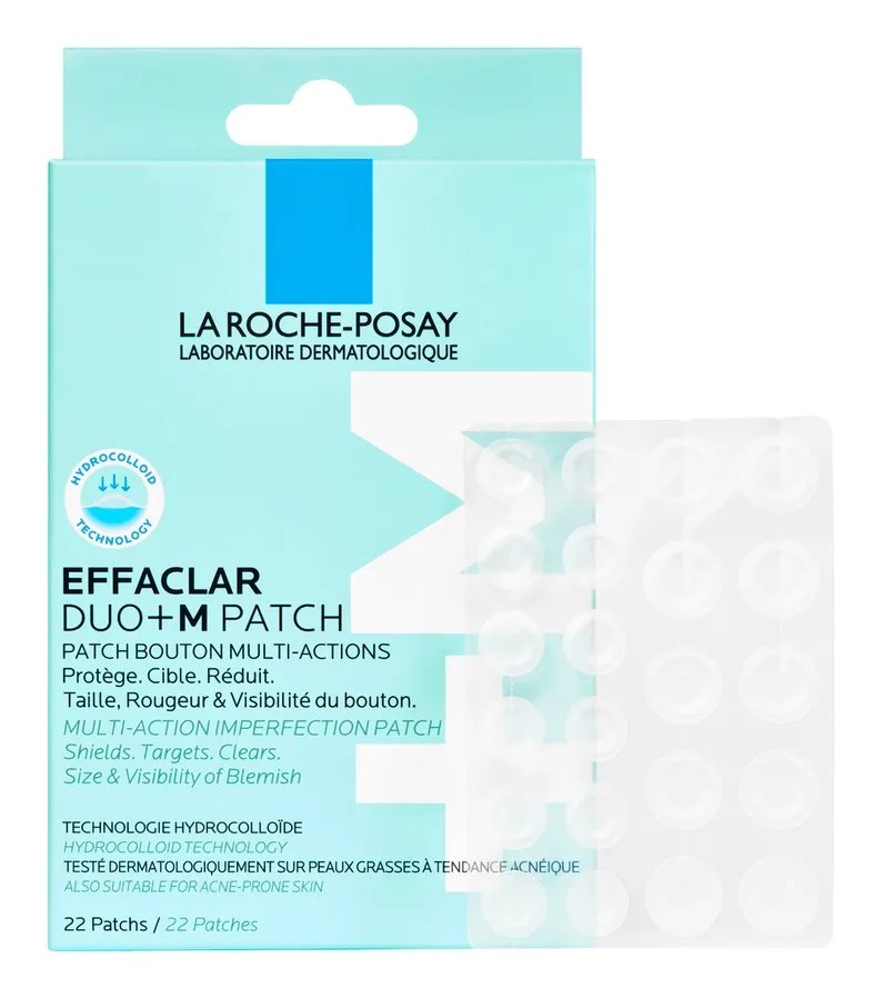 La Roche-Posay Effaclar Multi-Target Blemish Patches hydrocolloid pack of 22