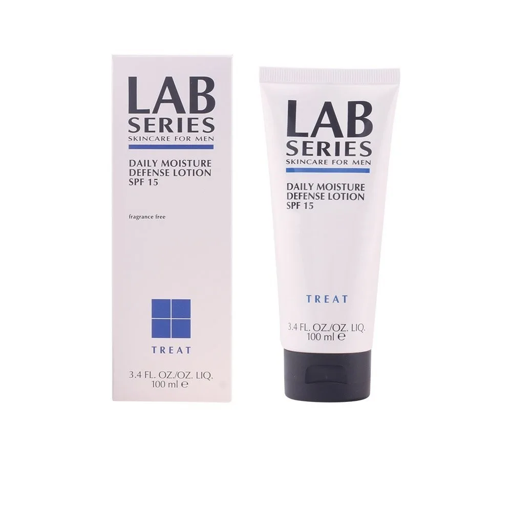 Lab Series Daily Moisture Defense Lotion SPF 15 white tube packaging