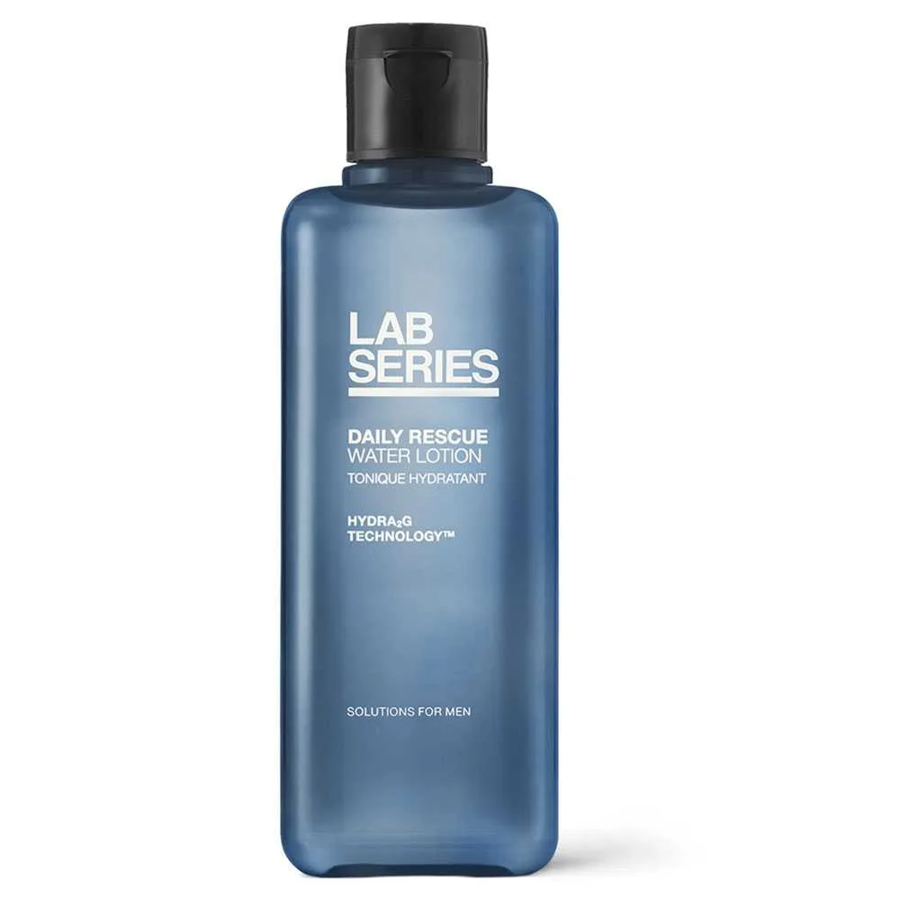 Lab Series Daily Rescue Water Lotion in translucent bottle