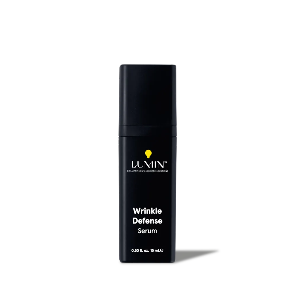 Lumin Revitalizing Face Serum in matte black tube packaging