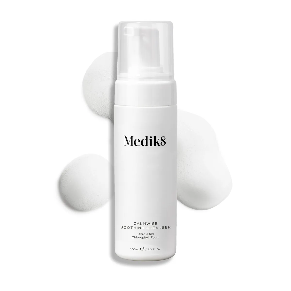 Medik8 Calmwise Soothing Cleanser green pump bottle