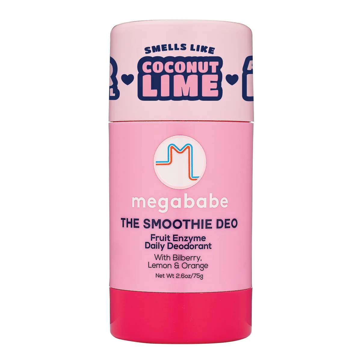 Megababe The Smoothie Deo Fruit Enzyme Daily Deodorant stick