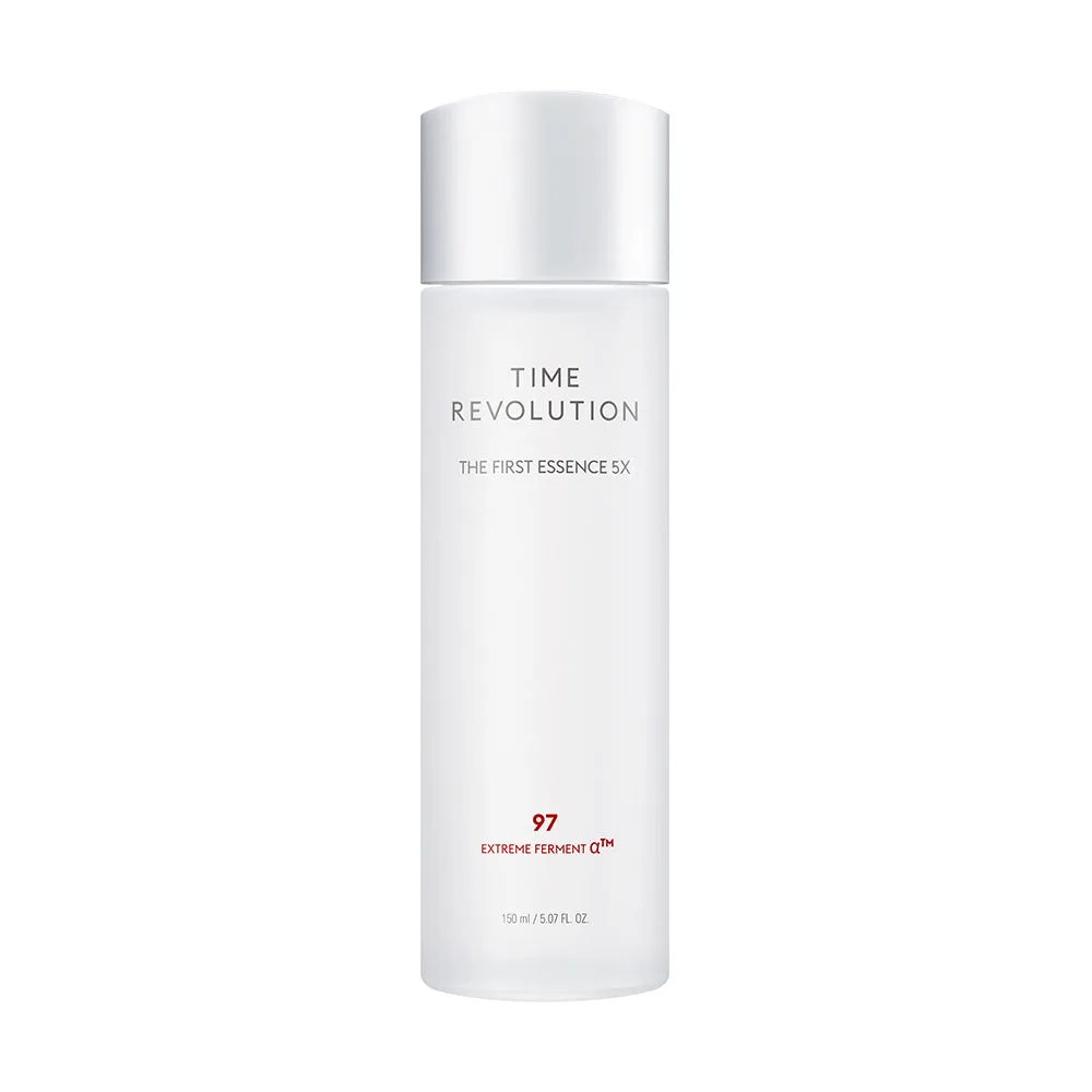 Missha Time Revolution The First Treatment Essence 5X frosted glass bottle, 150ml Korean yeast ferment essence