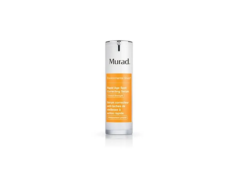Murad Rapid Age Spot Correcting Serum in pump bottle packaging