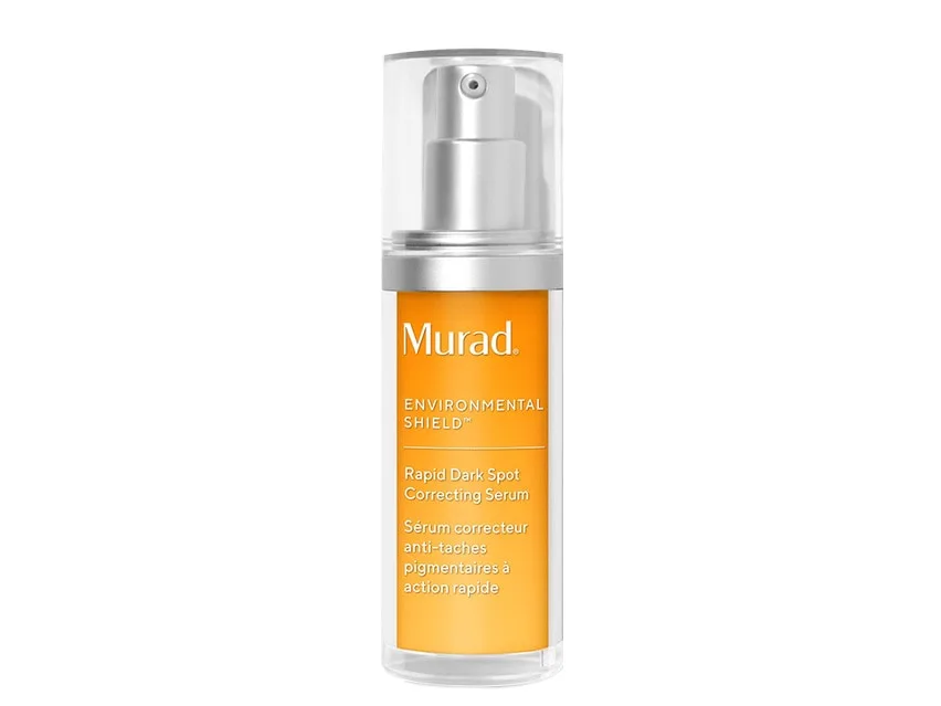 Murad Rapid Dark Spot Correcting Serum in pump bottle packaging