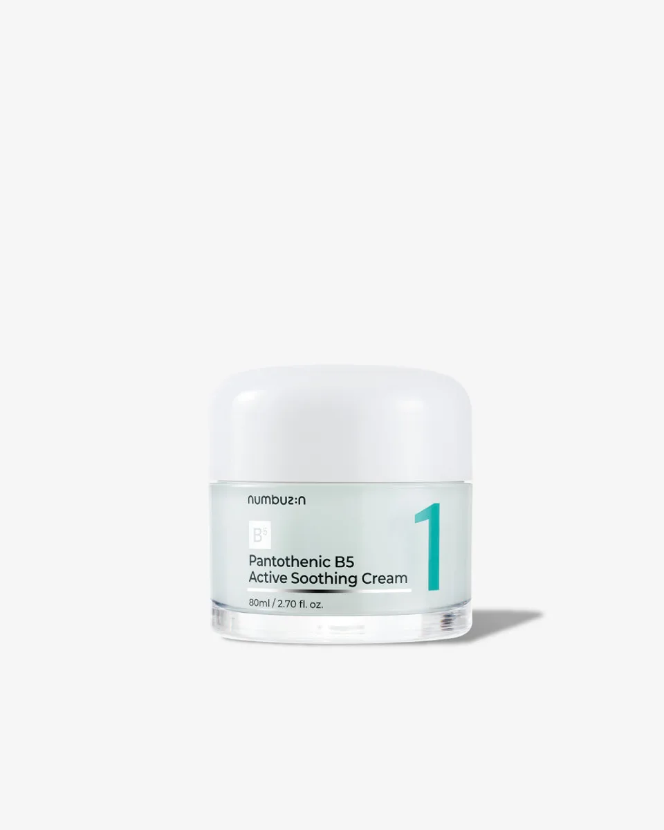Numbuzin No. 1 Daily Moisturizing Cream jar with green and white label