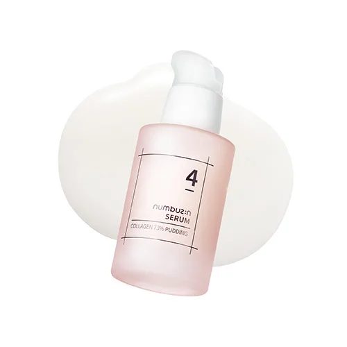 Numbuzin No. 4 Collagen 73% Pudding Serum 50ml bottle with pump dispenser
