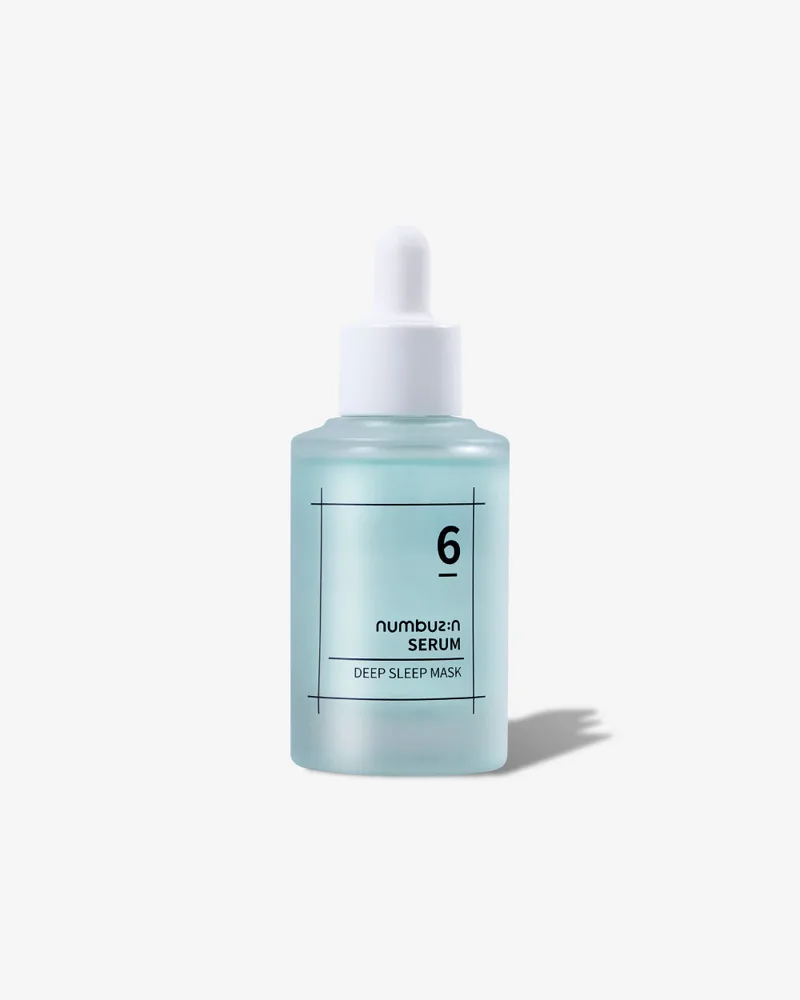 Numbuzin No. 6 Deep Sleep Mask Serum bottle with dropper