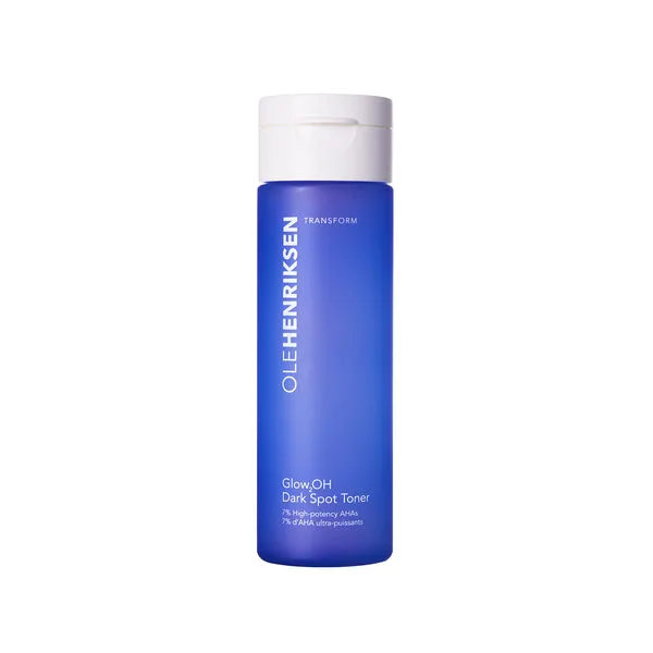 Ole Henriksen Glow2OH Dark Spot Toner yellow bottle