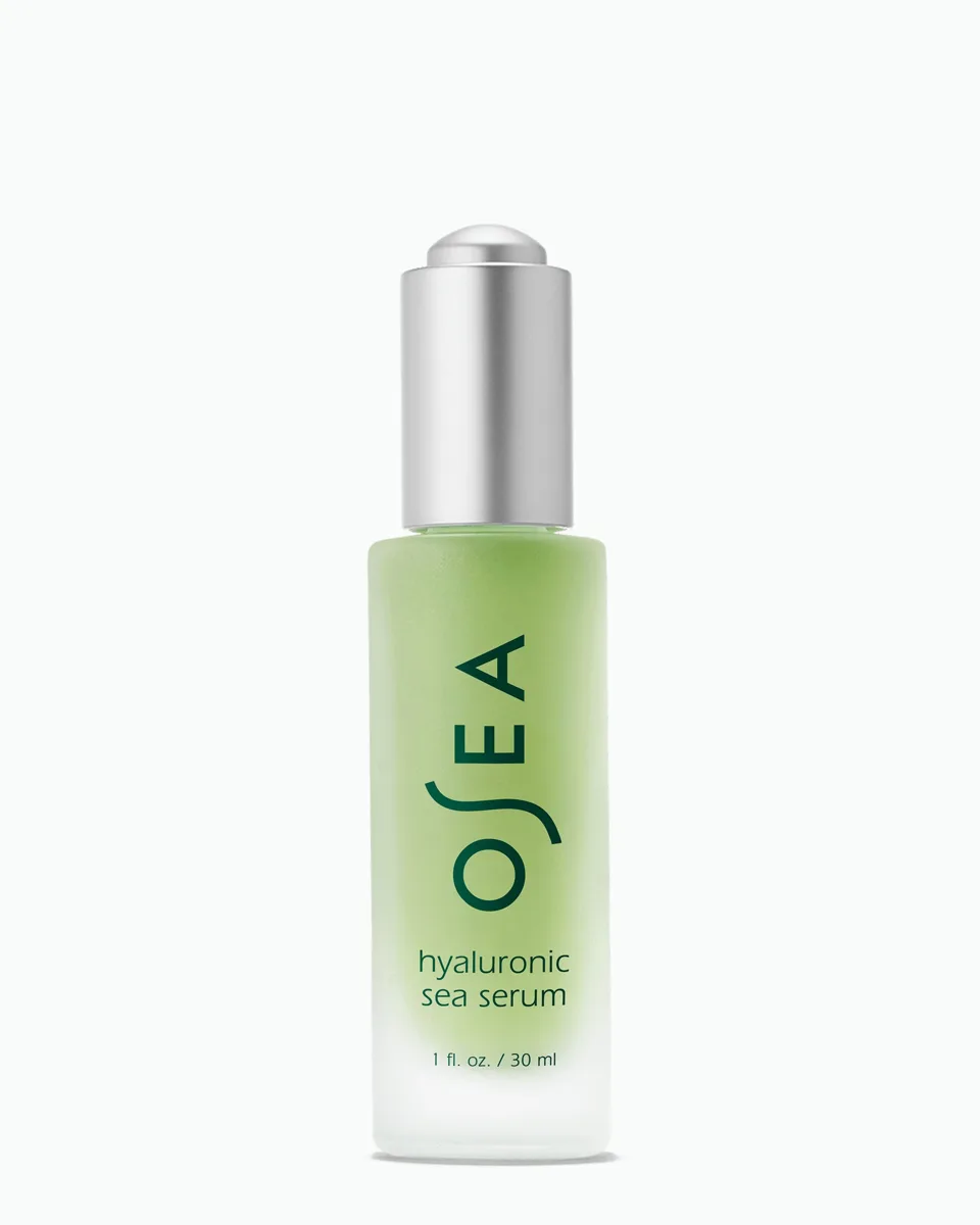 OSEA Hyaluronic Sea Serum in glass dropper bottle