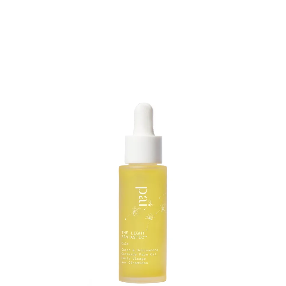 Pai Skincare The Light Fantastic Ceramide Face Oil glass bottle with dropper