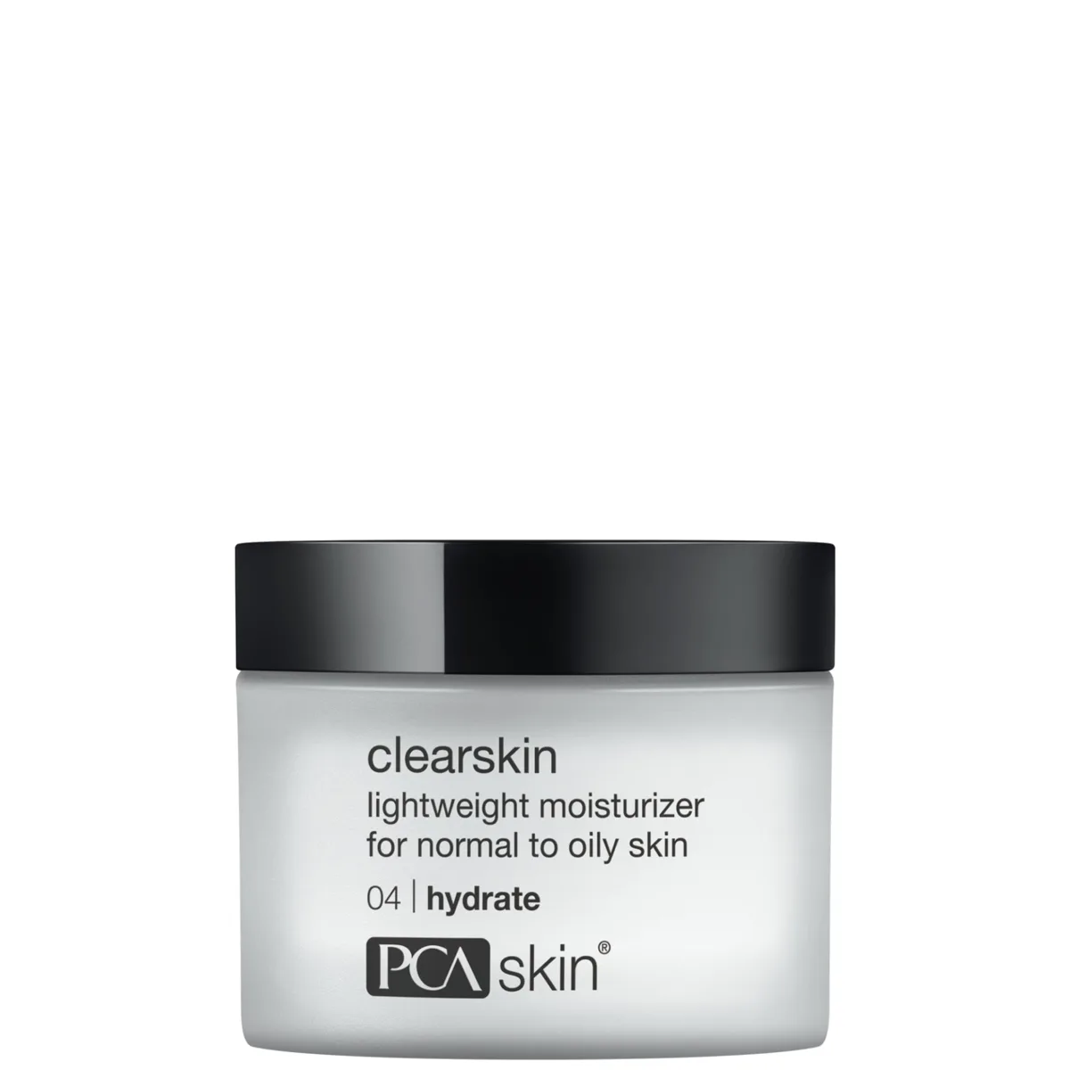 PCA Skin Clearskin lightweight moisturizer jar