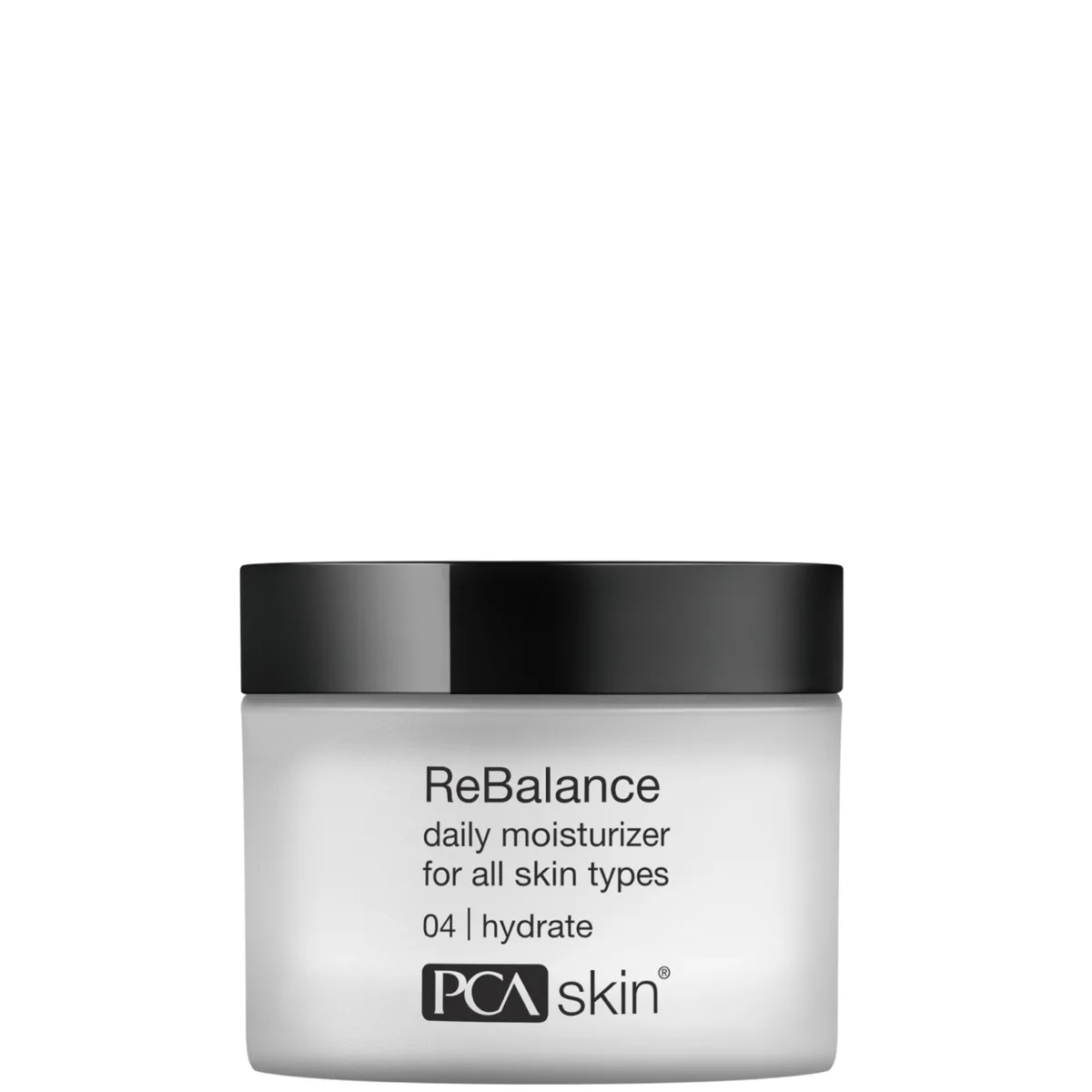 PCA Skin ReBalance calming moisturizer jar