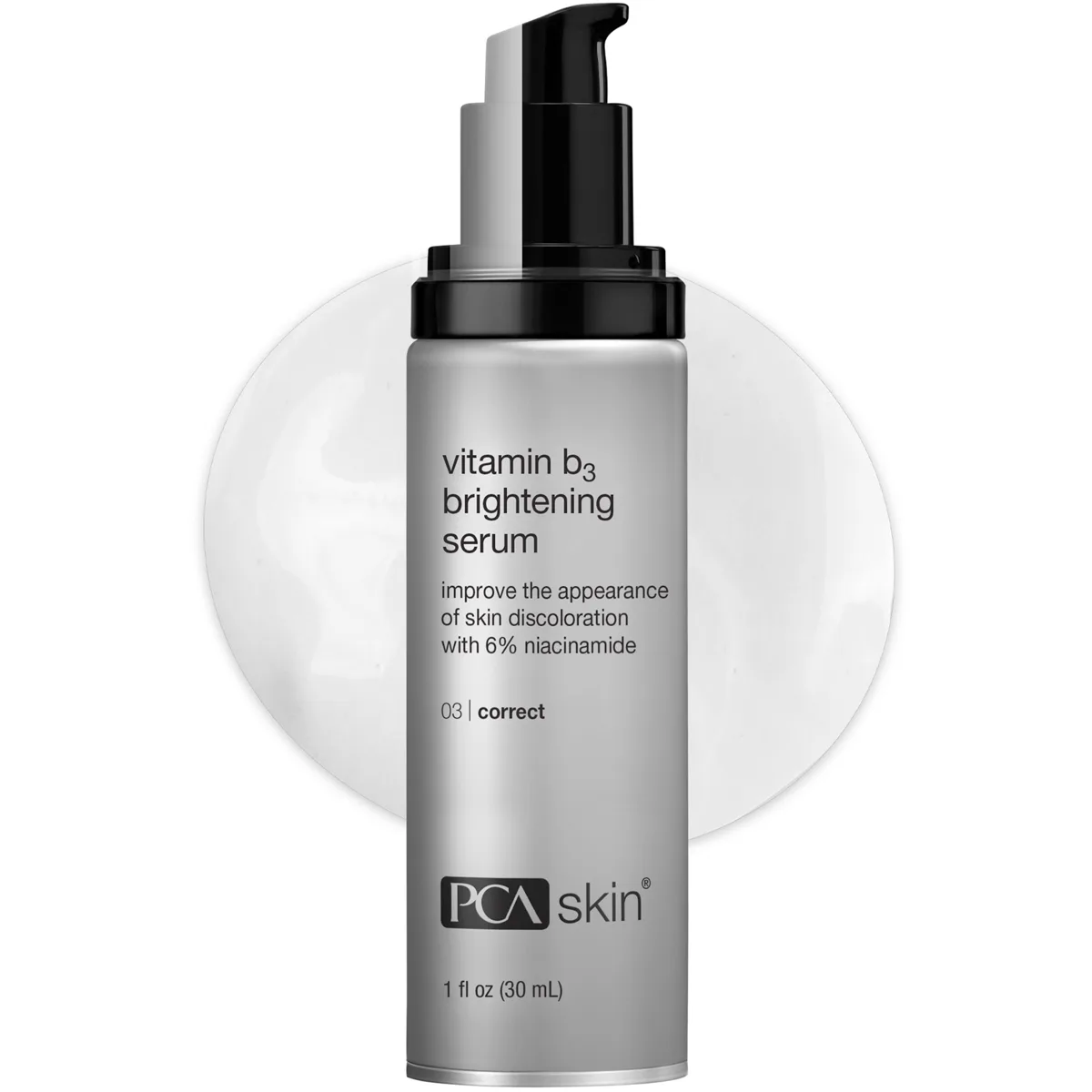 PCA Skin Vitamin B3 Brightening Serum pump bottle
