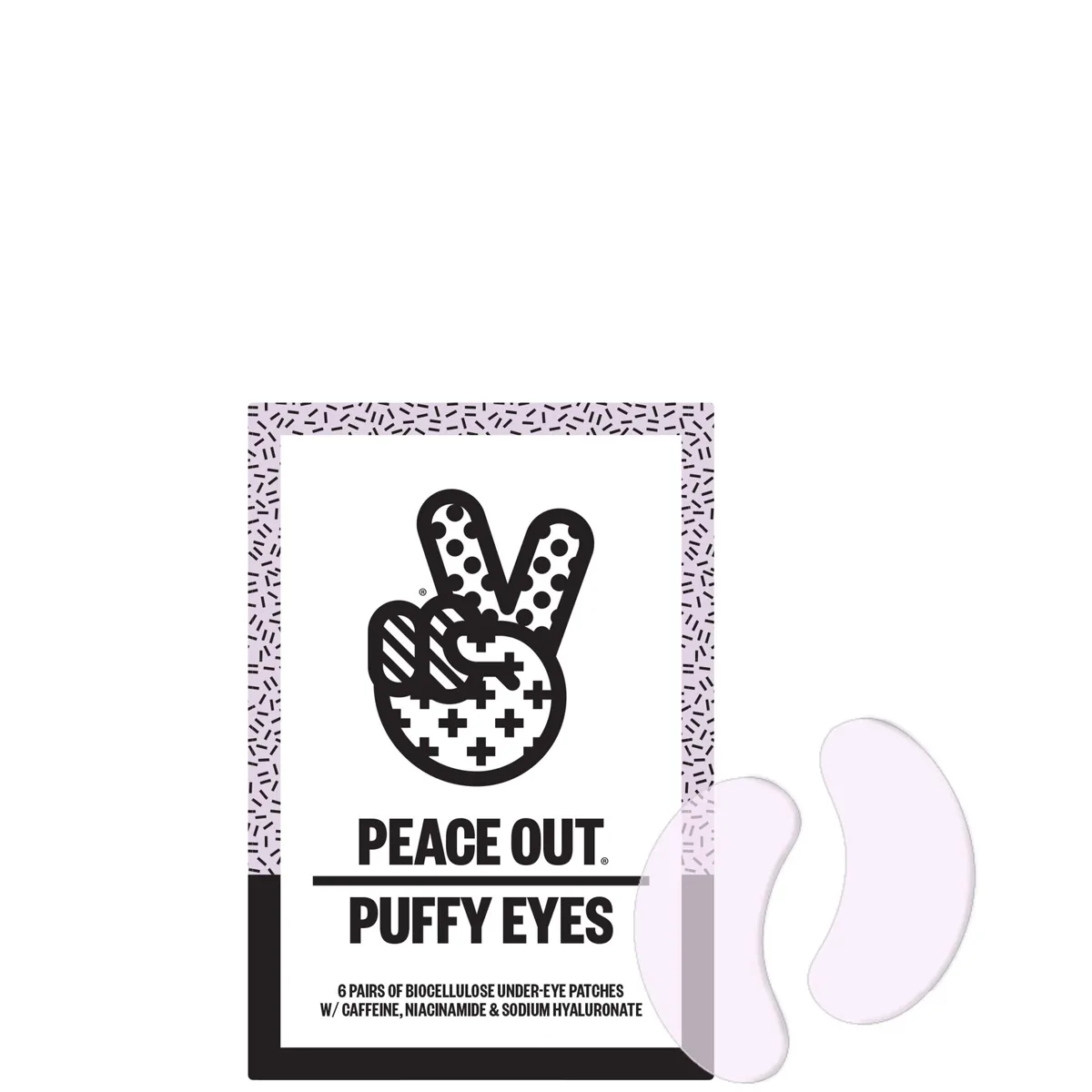 Peace Out Skincare Puffy Under-Eye Patches biocellulose eye treatment