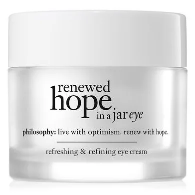 Philosophy Renewed Hope in a Jar Eye Cream jar